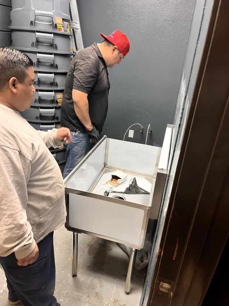 Commercial plumbing and sink installation in Norridge